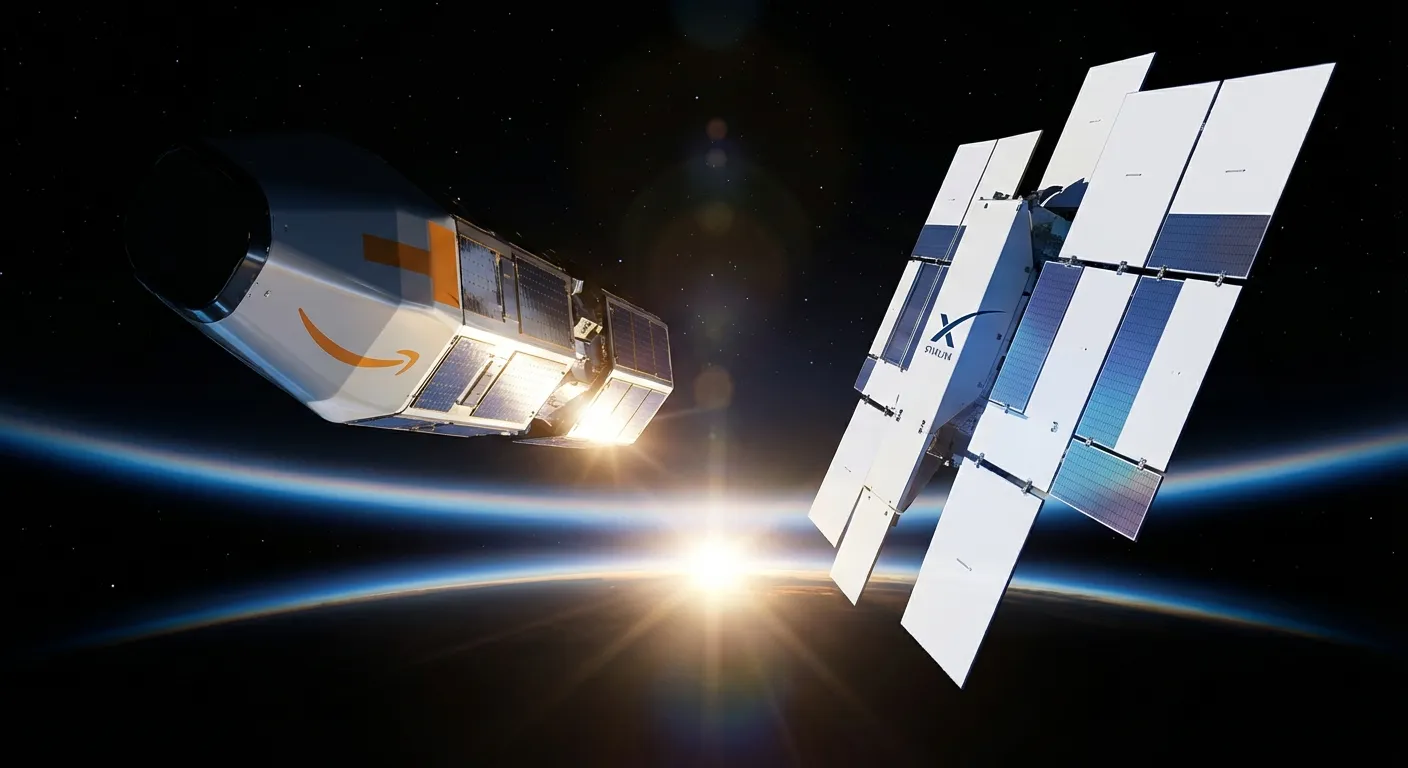 Amazon's $9B Space Gambit: Bezos vs Musk Goes Orbital